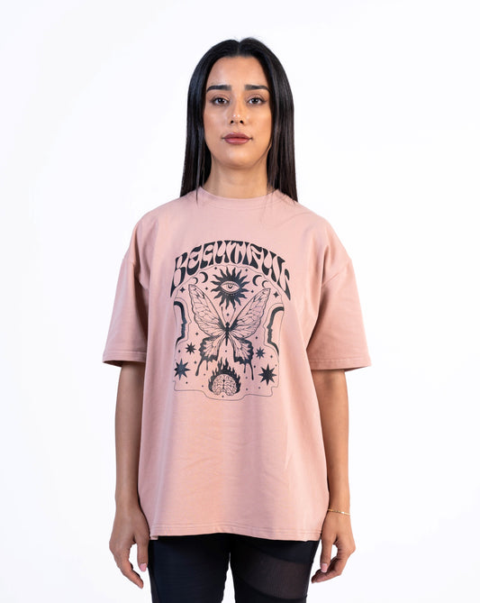 Hiya Beautiful Butterfly oversized T-shirt