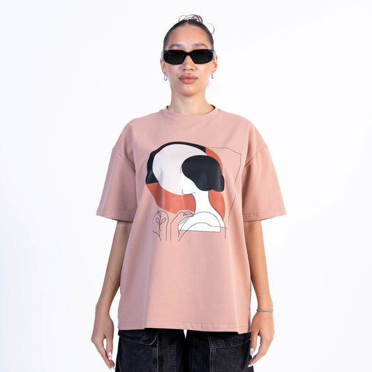 Hiya Profile Beauty oversized T-shirt